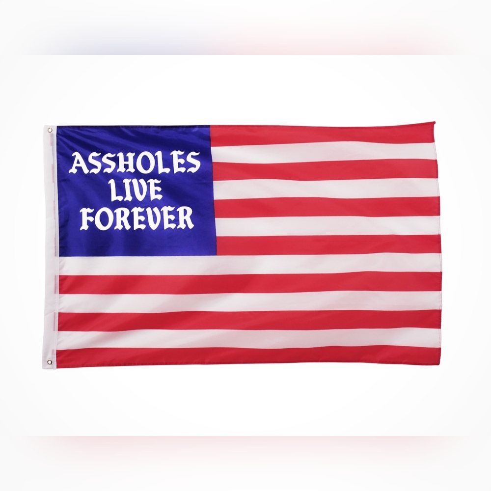 Assholes Live Forever Flag *DISCONTINUED